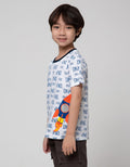 Little M Short Sleeve T-Shirt Print Astronot