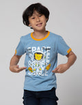 Little M Short Sleeve T-Shirt Print Space Tiger