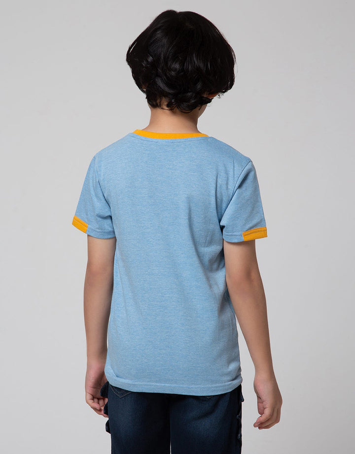 Little M Short Sleeve T-Shirt Print Space Tiger