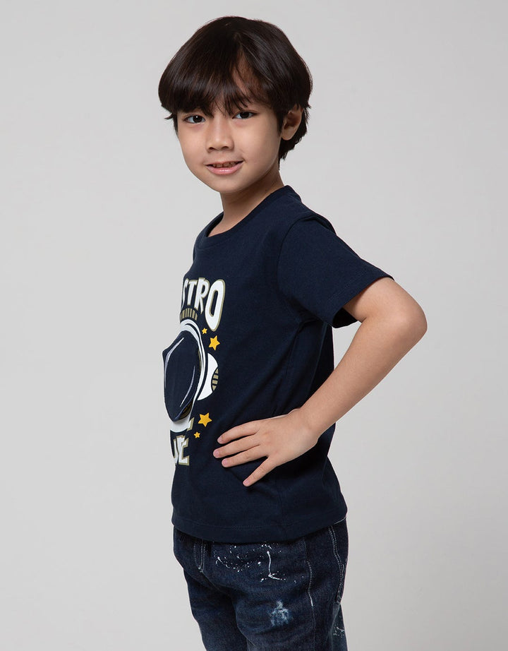 Little M Short Sleeve T-Shirt Astro Dude
