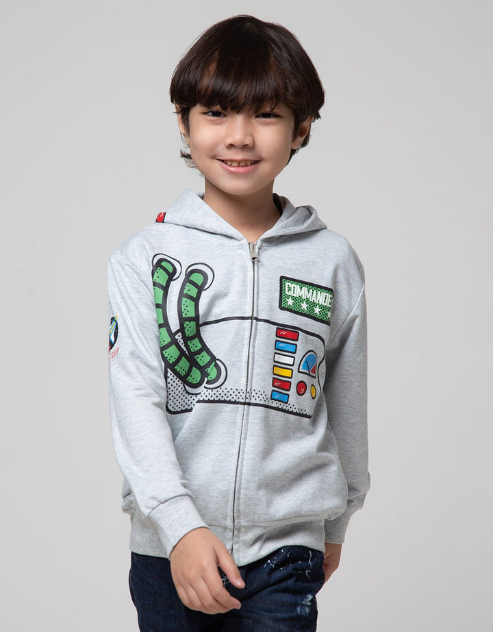 Little M Jaket Terry Astronot