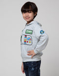 Little M Jaket Terry Astronot