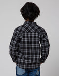 Little M Flannel Checks Boys Shirt
