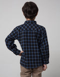 Little M Long Sleeve Shirt Bahan Flanel