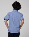 Little M Short Sleeve Shirt Checked