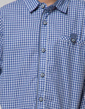 Little M Short Sleeve Shirt Checked