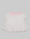 Pipiniko Collar Bordir Kaos Anak Perempuan