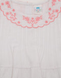 Pipiniko Collar Bordir Kaos Anak Perempuan