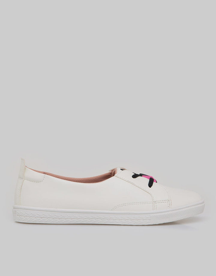 Disney Minnie Print Sepatu Sneakers Wanita