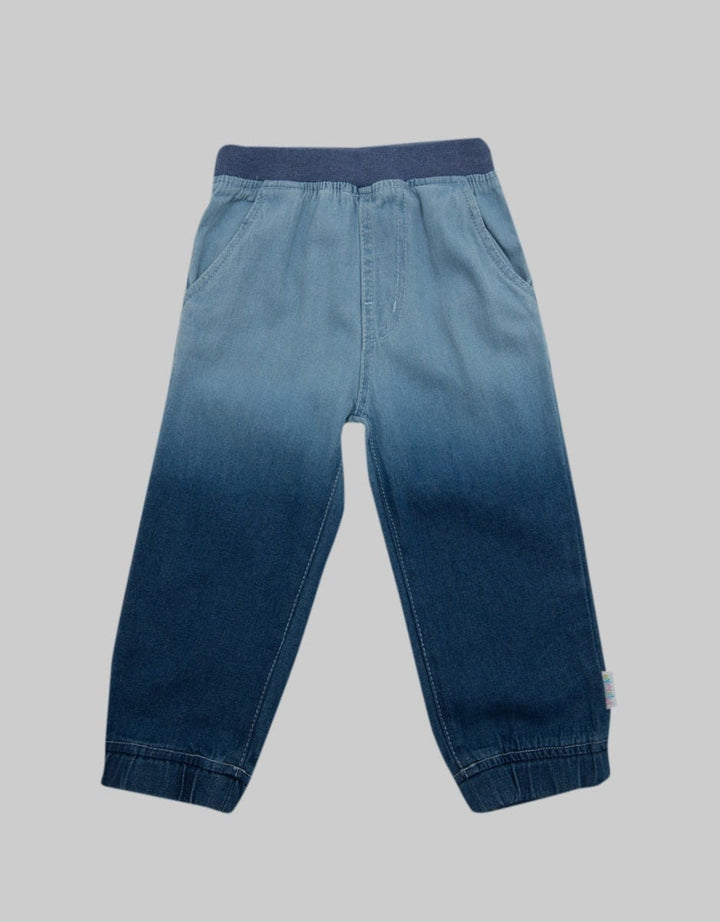 Pipiniko Unisex Denim Tie Dye Celana Jogger Bayi