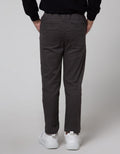 Little M Long Pants Woven Rib Stretch Kombinasi Kaki Chambray