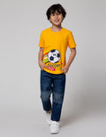 Little M Long Denim Reguler Cut N Sewn Rib