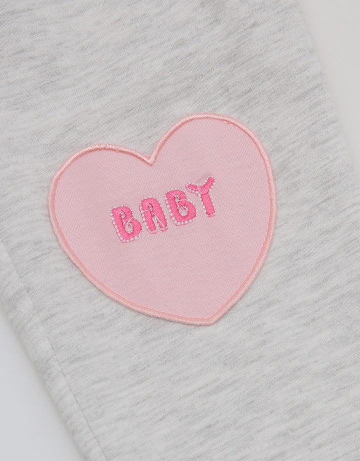 Pipiniko Heart Patch Celana Panjang Bayi