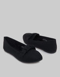St. Yves Buckle Ribb Sepatu Flat Wanita