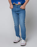 Little M Long Denim Reguler Kancing