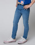 Little M Long Denim Reguler Kancing