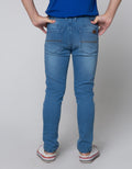 Little M Long Denim Reguler Kancing