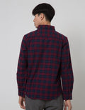 Cole Check Woven Kemeja Pria