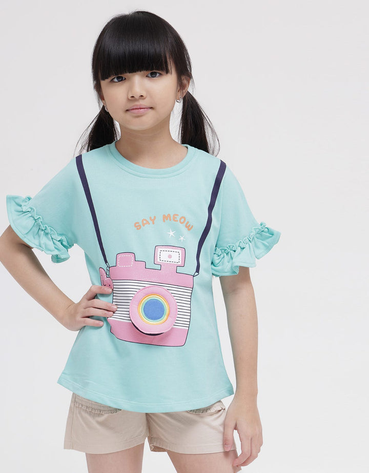 Aero Short Sleeve T-Shirt Apk Tangan Geber Kamera