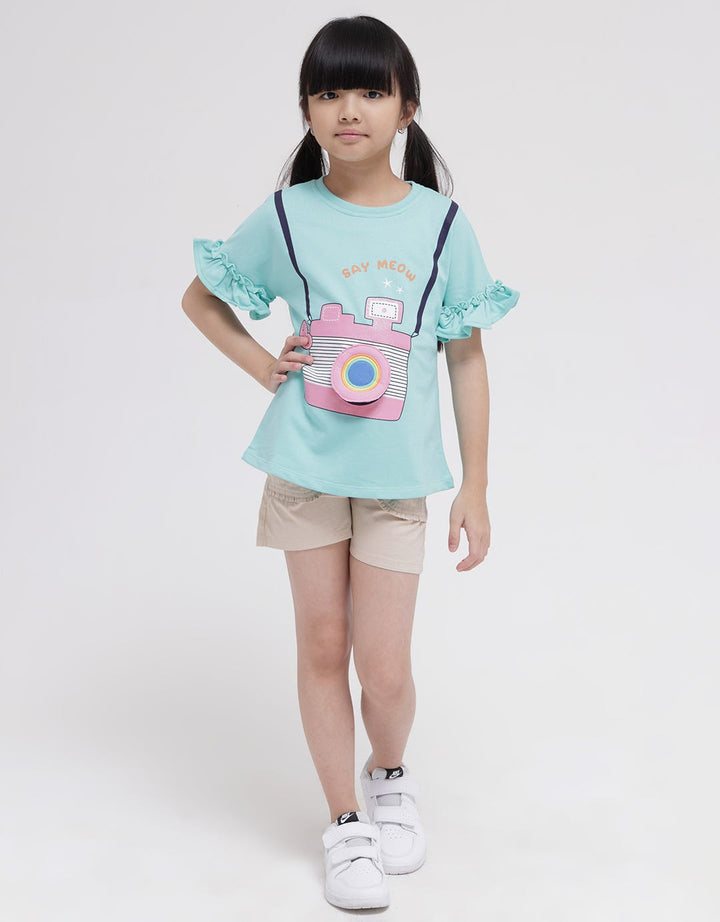 Aero Short Sleeve T-Shirt Apk Tangan Geber Kamera