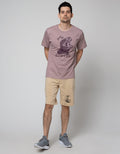 T Zone Indo Theme Animals Kaos Pria