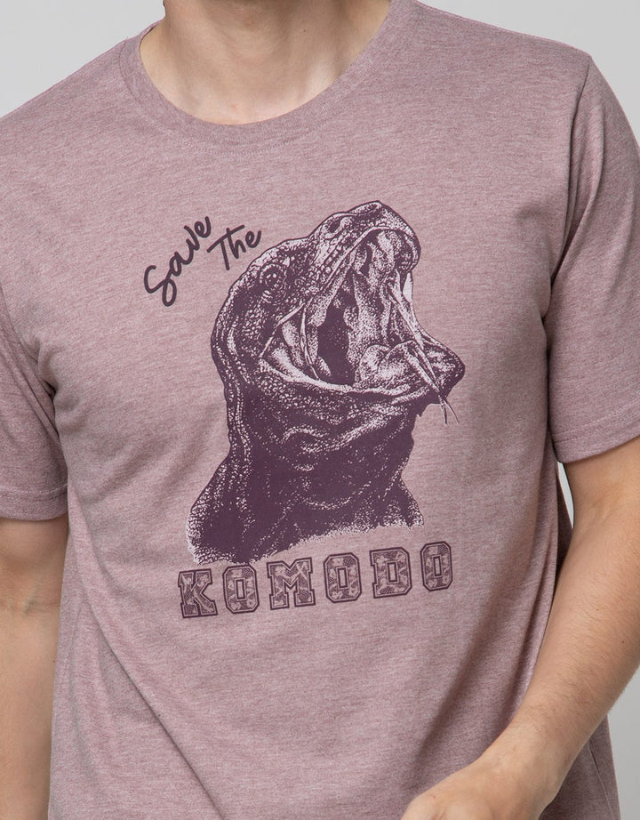 T Zone Indo Theme Animals Kaos Pria