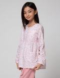 Aero Long Sleeve Shirt Bawah Lipit Tangan Karet