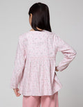 Aero Long Sleeve Shirt Bawah Lipit Tangan Karet