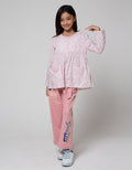 Aero Long Sleeve Shirt Bawah Lipit Tangan Karet