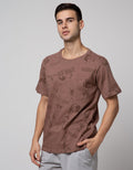 T Zone Short Sleeve T-Shirt Fullprint Theme Freehand Painting