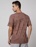 T Zone Short Sleeve T-Shirt Fullprint Theme Freehand Painting