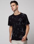 T Zone Short Sleeve T-Shirt Fullprint Aop Theme Freehand Painting