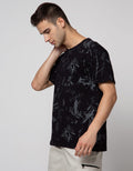 T Zone Short Sleeve T-Shirt Fullprint Aop Theme Freehand Painting