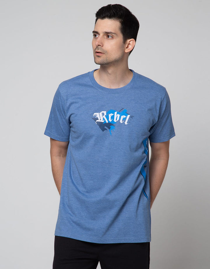 T Zone Short Sleeve T-Shirt Big Size Rebel