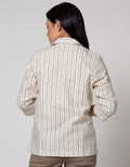 Connexion Blazer Linen Print