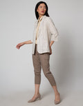 Connexion Blazer Linen Print