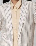 Connexion Blazer Linen Print