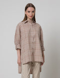 Nevada Long Shirt Top Check
