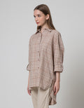 Nevada Long Shirt Top Check