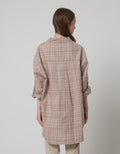 Nevada Long Shirt Top Check
