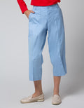 Nevada Woven Pocket Women's Culottes Long Pants