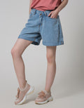Nevada Denim Short Pants Mismatched