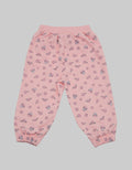 Nevada Minnie Print Celana Jogger Anak Perempuan