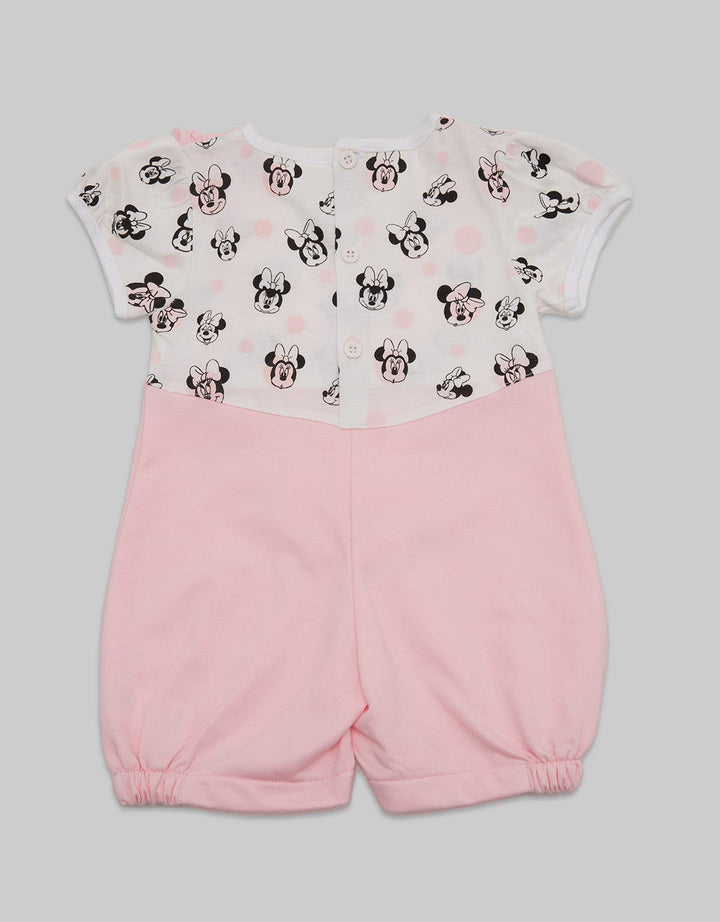Disney Overall Short Sleeve Minnie