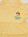 Disney Pooh Layered Dress Anak Perempuan