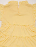 Disney Pooh Layered Dress Anak Perempuan