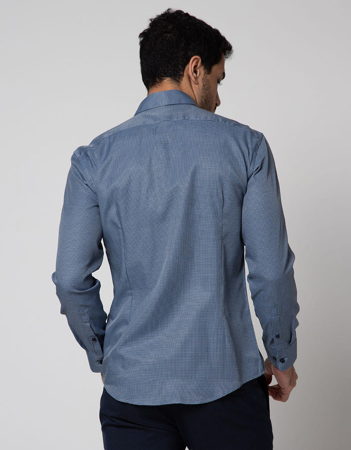 Cole Long Sleeve Shirt Texture Slim