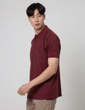 Cole Short Sleeve Polo Shirt Fider Jaquard Collar