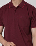 Cole Short Sleeve Polo Shirt Fider Jaquard Collar
