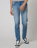 Nevada Denim Long Pants Slim Fit Repreve